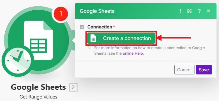 Create a connection