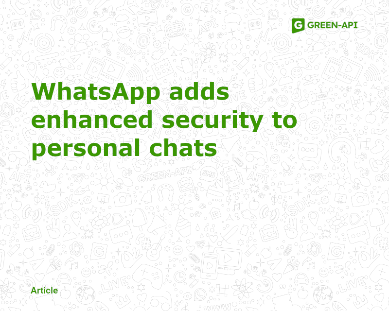 New features in WA