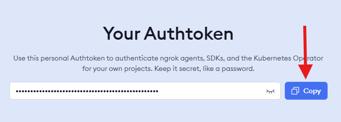 Copy token