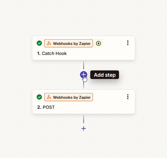 Clicking the plus icon to create a module